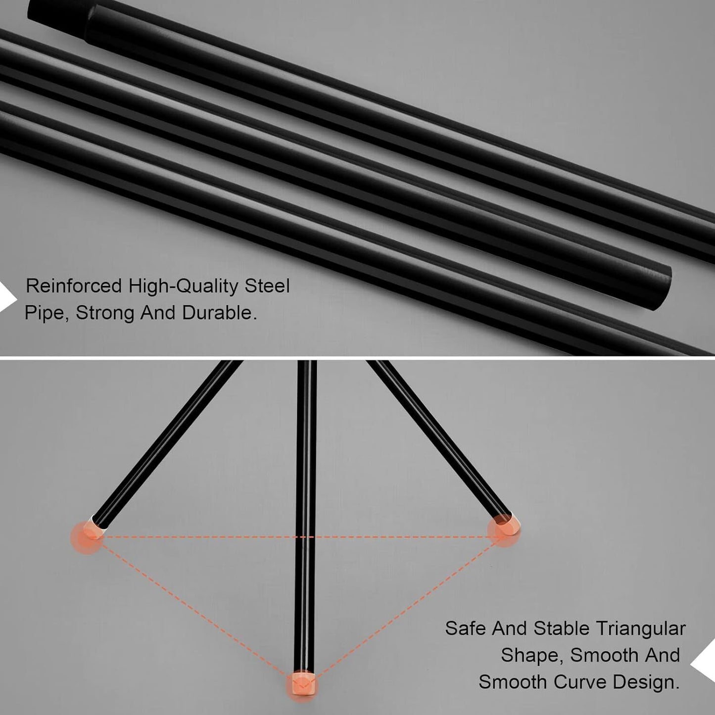 Coat Stand Coat, Hat, Jacket, Umbrella Floor Standing Rack Clothes Hanger  Hooks